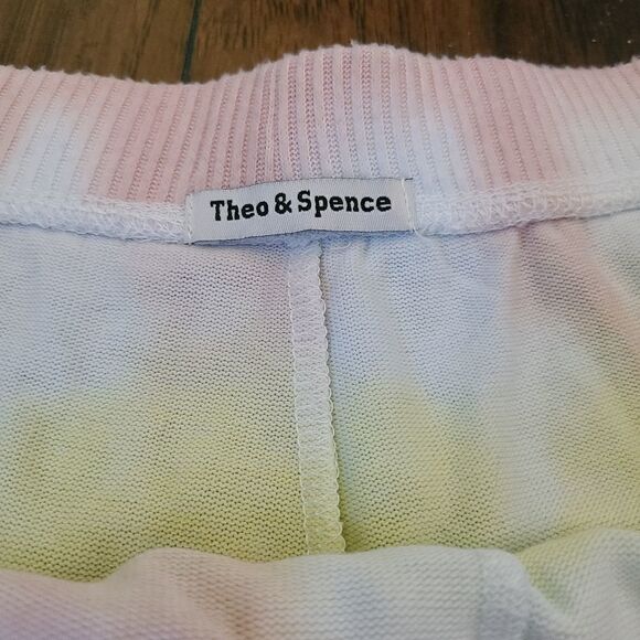 Theo & Spence Tie Dye Pajama Shorts - Picture 6 of 7